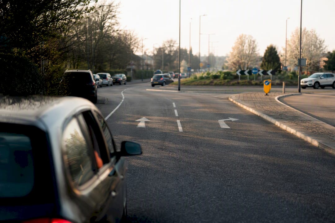 Welcome to Connect Driving School 21 Uxbridge road approach with lane markings