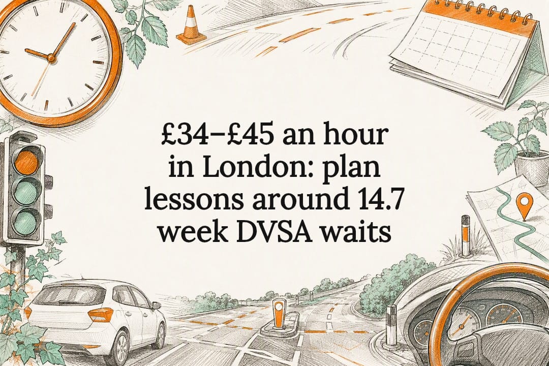 Welcome to Connect Driving School 22 London driving lesson costs title card