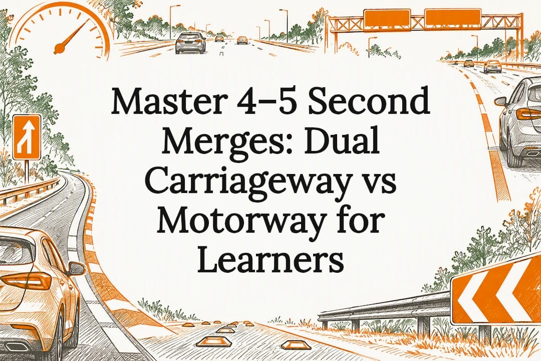UK dual carriageway and motorway title card