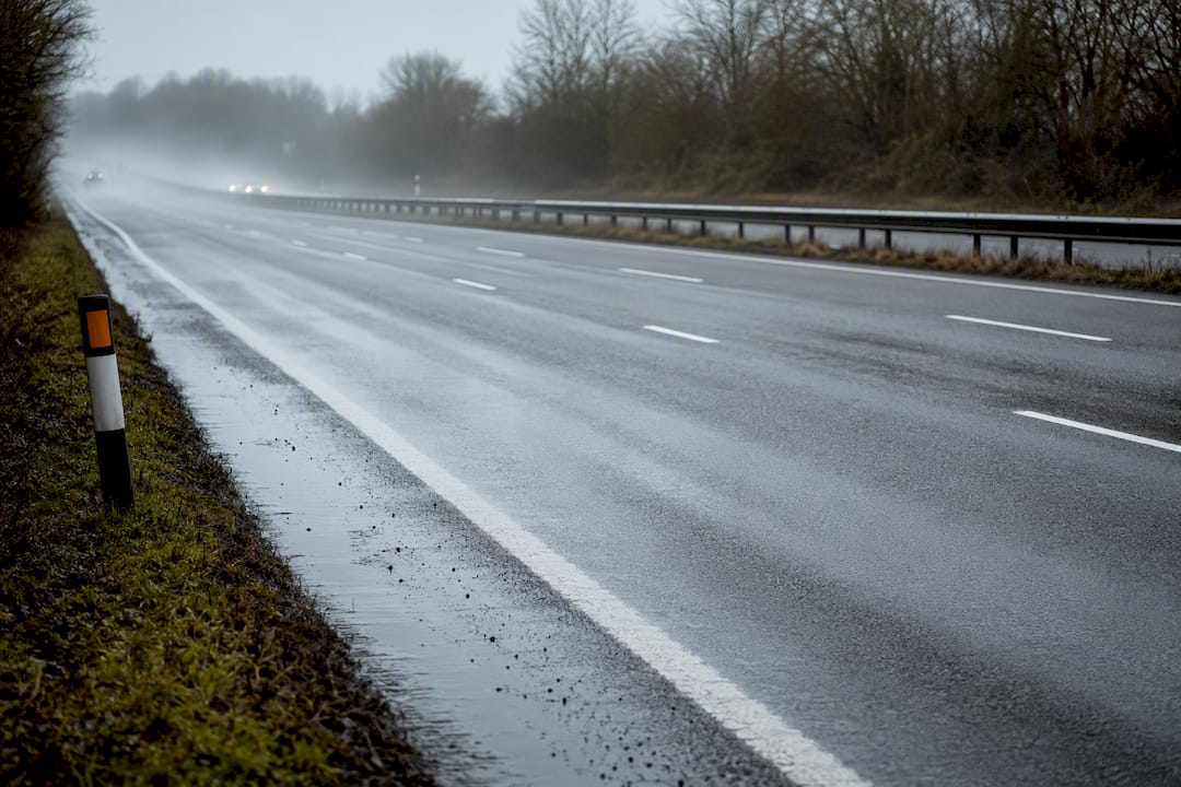 Nail Goodmayes Test Routes: 3 Mock Runs for Barley Lane and A12 2 Wet A12 road with reduced visibility
