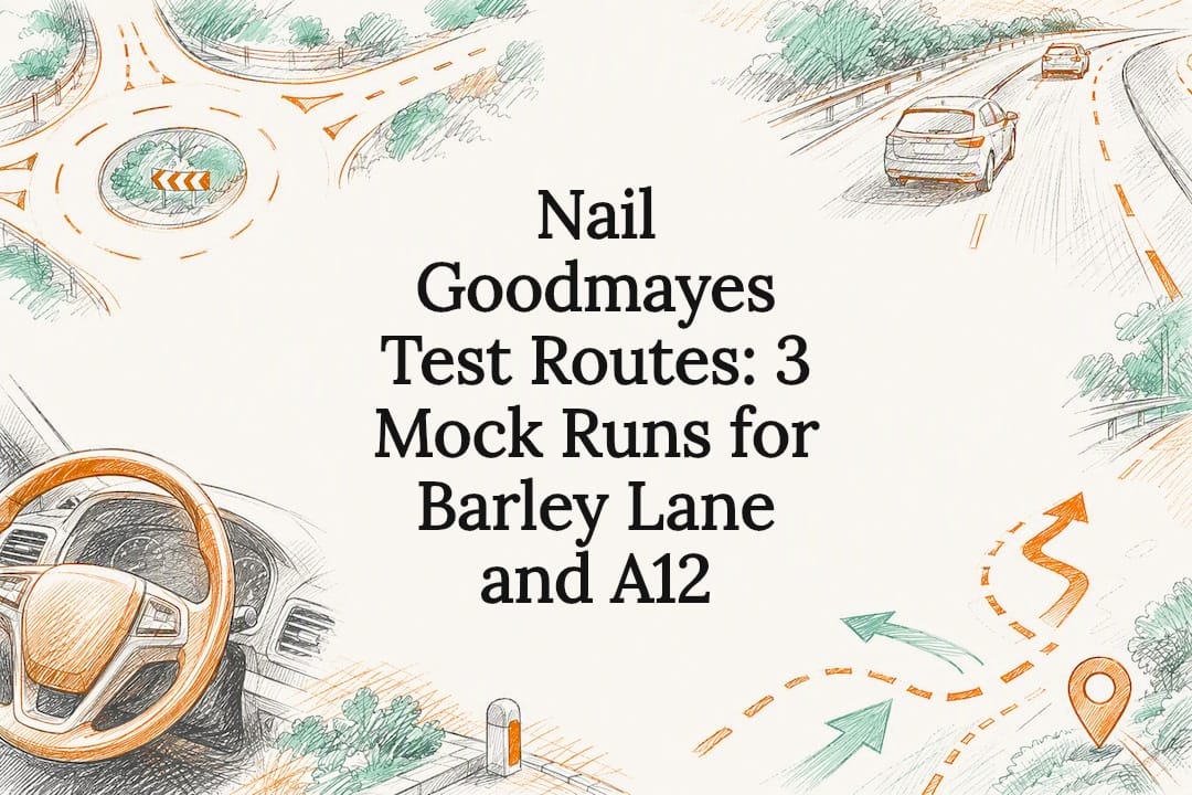 Welcome to Connect Driving School 23 Goodmayes driving test routes title card