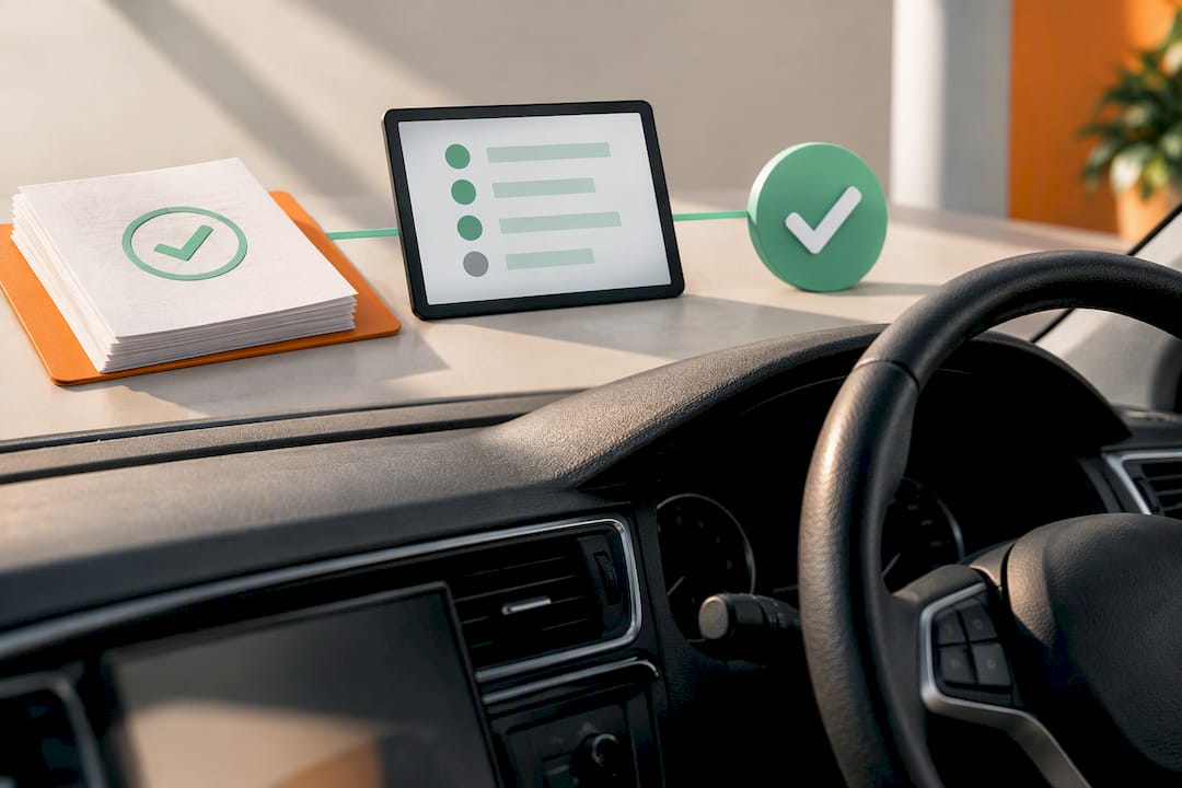 Recall status verification flow with proof options