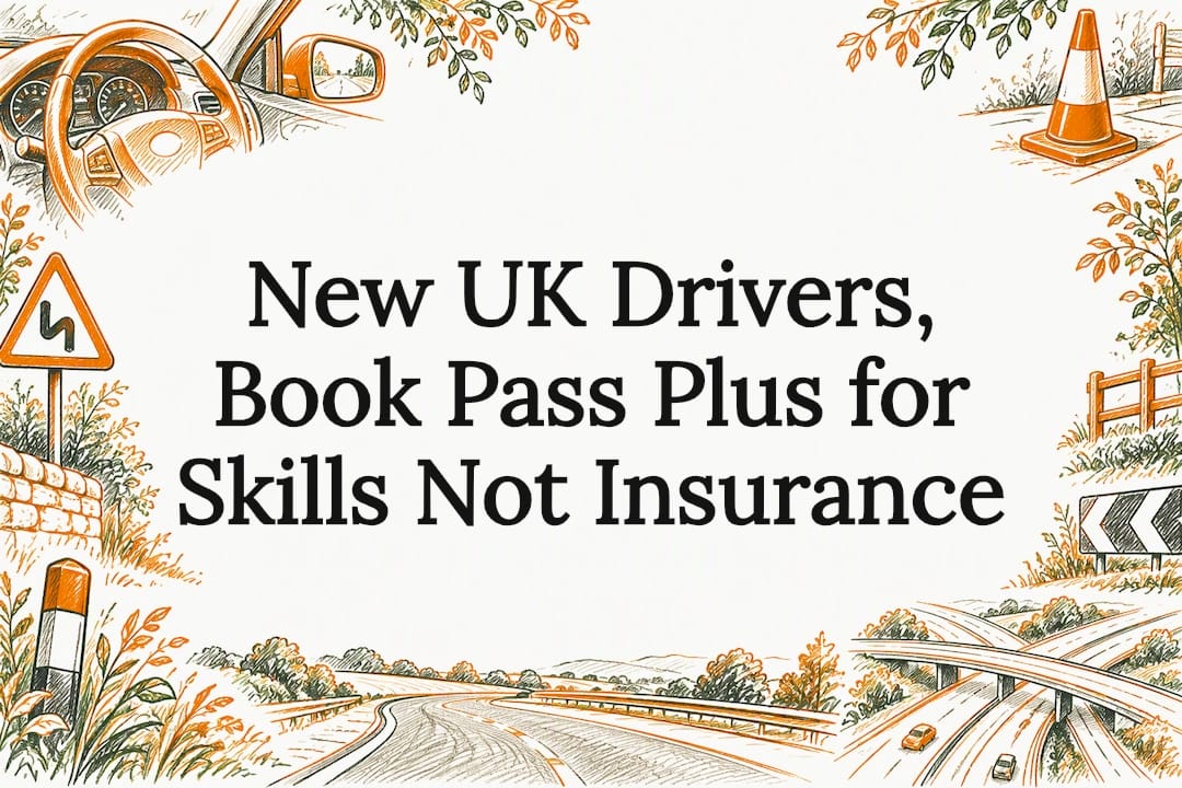 Welcome to Connect Driving School 22 Pass Plus driving skills title card
