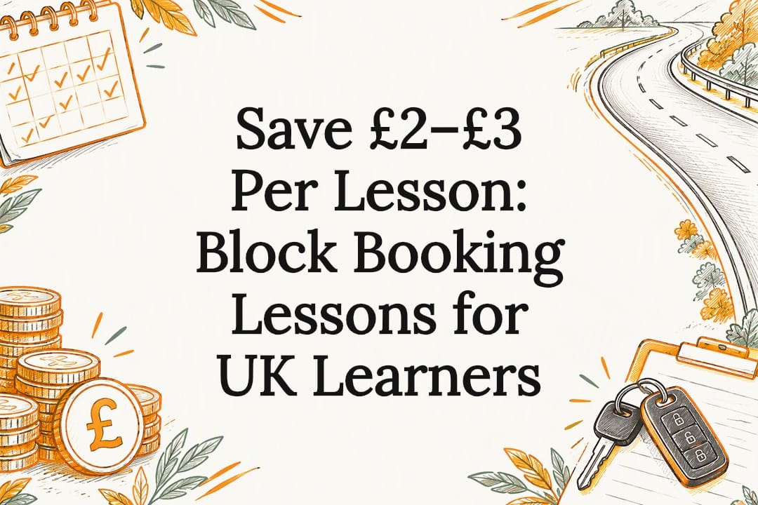 Welcome to Connect Driving School 23 Block booking driving lessons title card