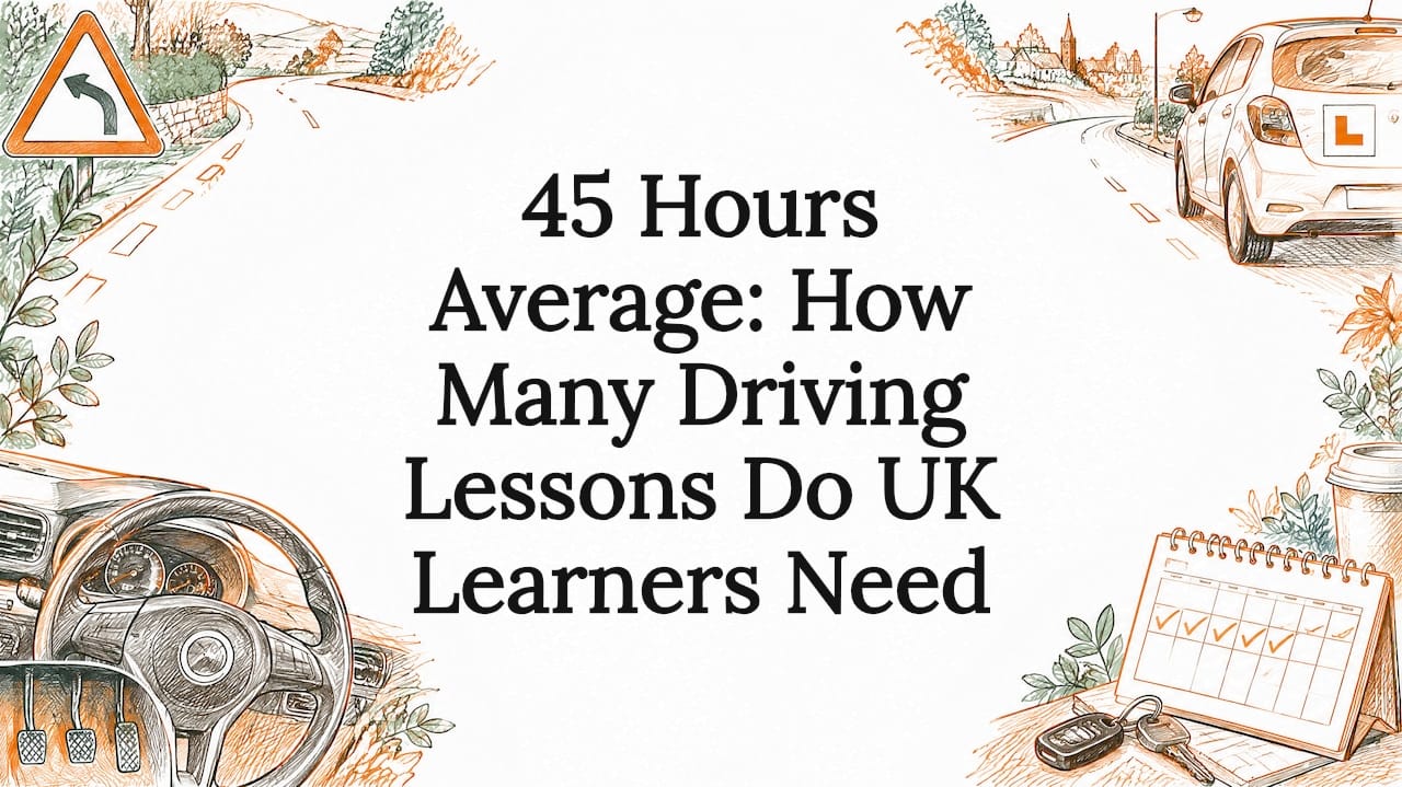 Welcome to Connect Driving School 22 UK driving lessons title card illustration