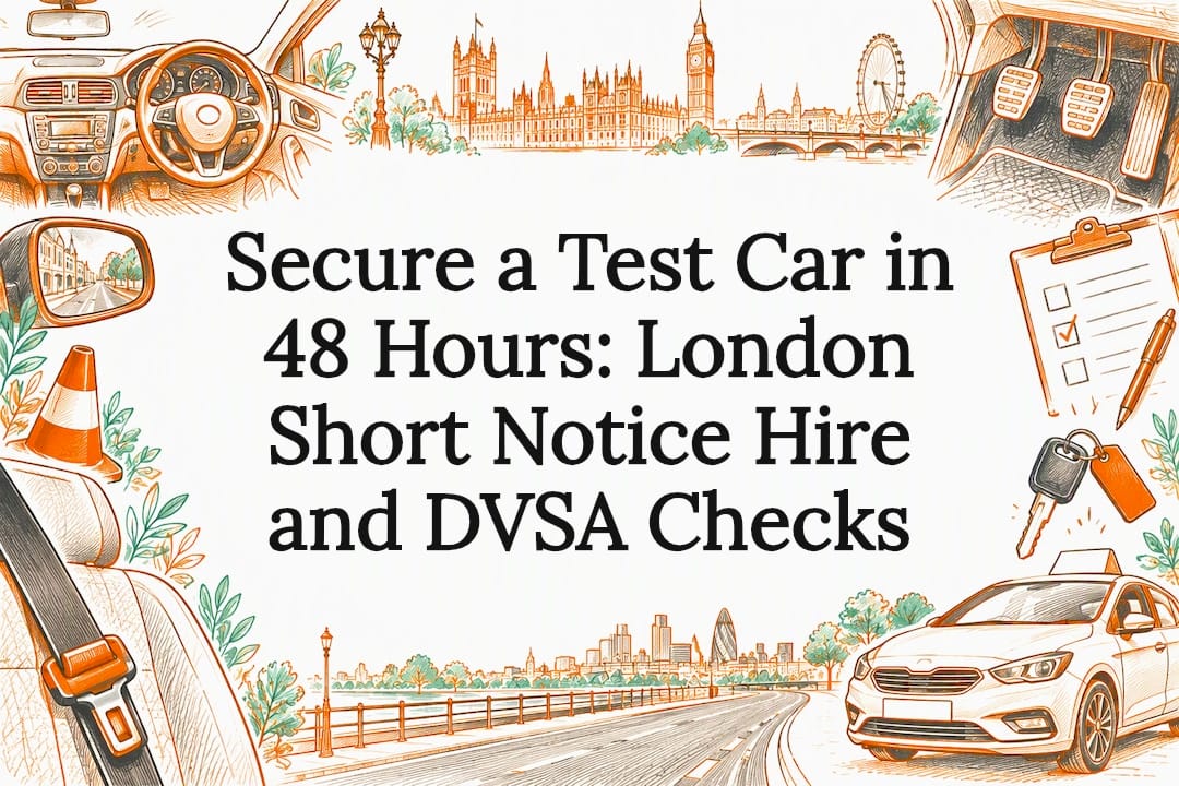 Welcome to Connect Driving School 22 Driving test car hire title card